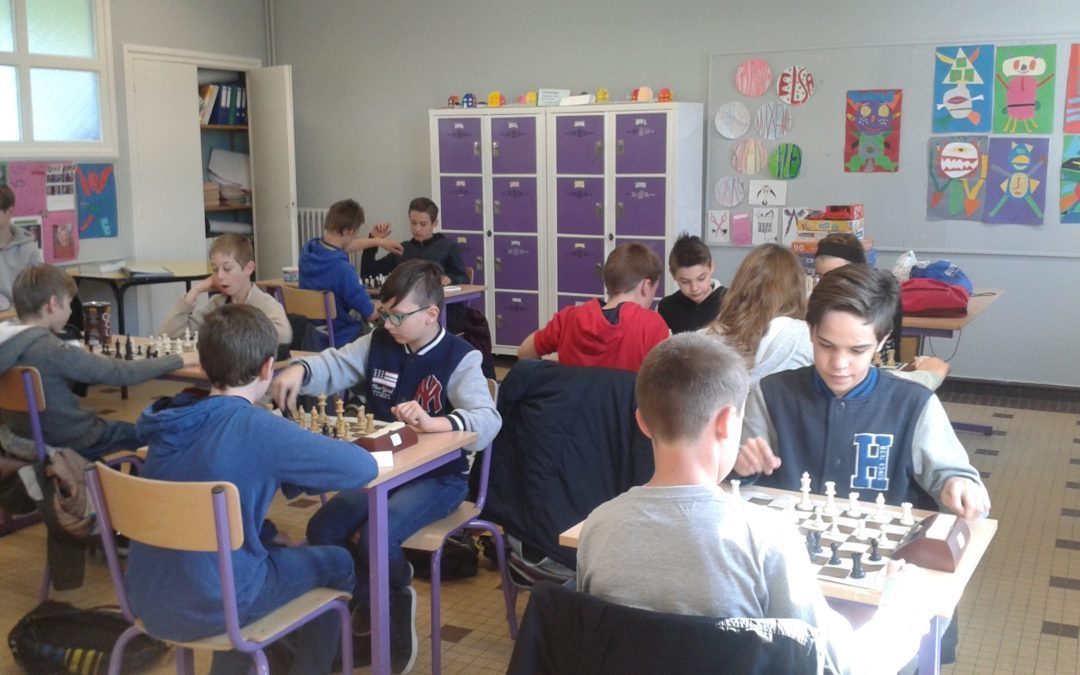 Tournoi d’échecs Jeudi 6 Avril 2017